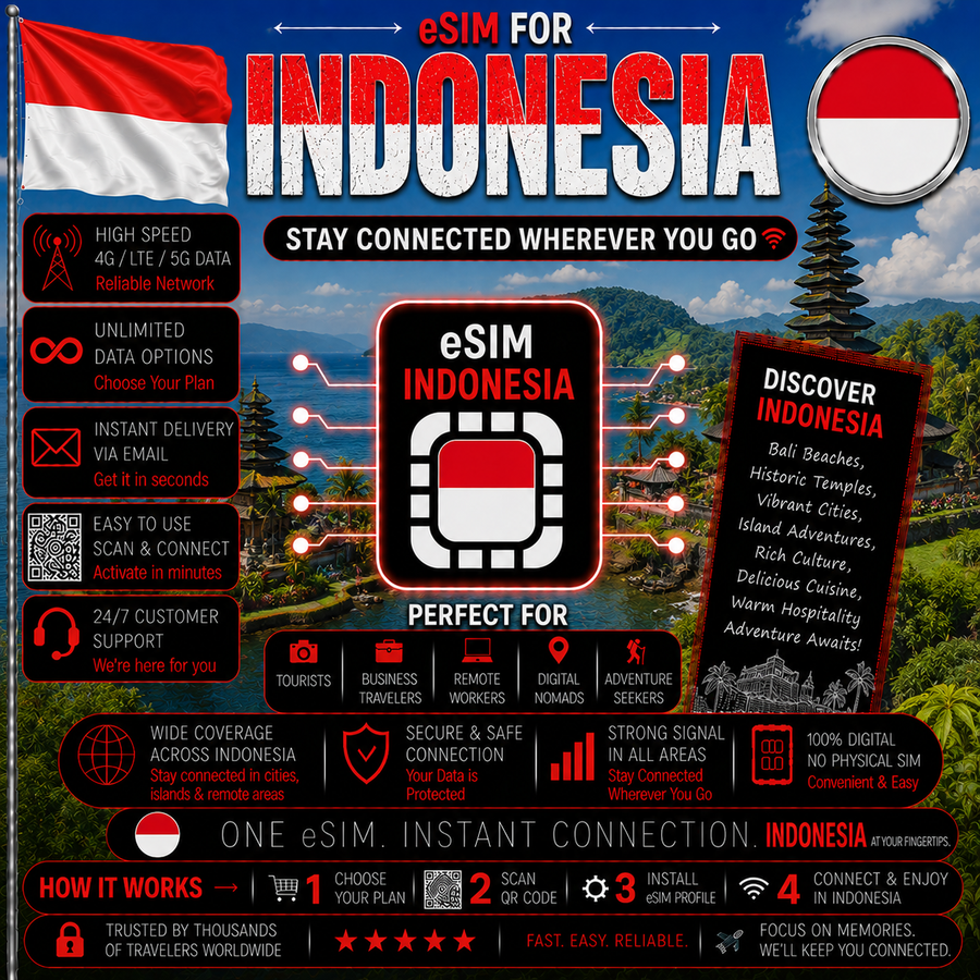 Indonesia eSIM