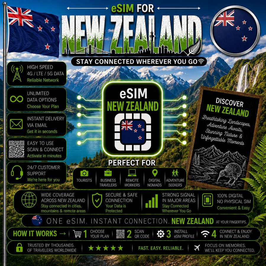 New Zealand eSIM